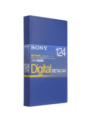 BCT-D124L 124 Minute Large Digital Betacam Cassette