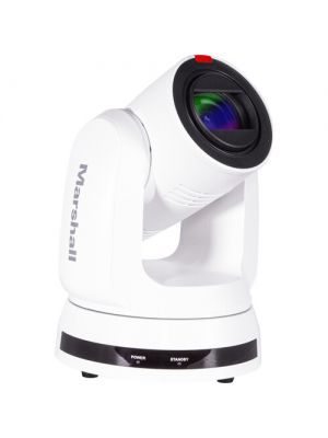 Marshall Electronics CV730 UHD 4K60 IP PTZ Camera with 30x Optical Zoom (White)