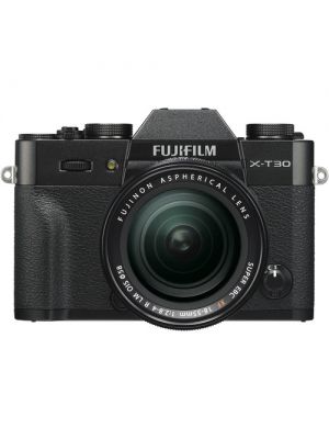 FUJIFILM X-T30 Mirrorless Digital Camera with 18-55mm Lens (Black)