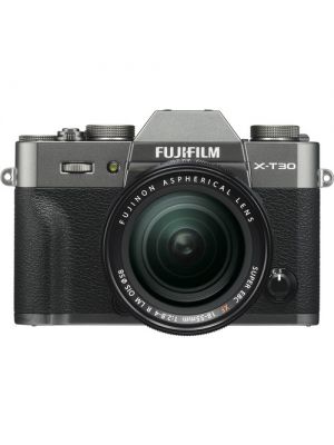 FUJIFILM X-T30 Mirrorless Digital Camera with 18-55mm Lens (Charcoal Silver)