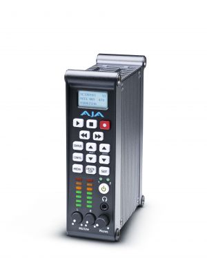 AJA Ki Pro Mini Portable file based CF recorder/player, with ProRes 422 and DNxHD 
includes: AC Adapter (AC to 4-pin XLR) (Records to high performance CF Cards, not supplied by AJA)