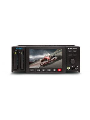 AJA Ki Pro Ultra 4K/UltraHD and 2K/HD Recorder/Player with 4K 60p Support
includes: AC Adapter (AC to 4-pin XLR), handle, feet (Storage not included)