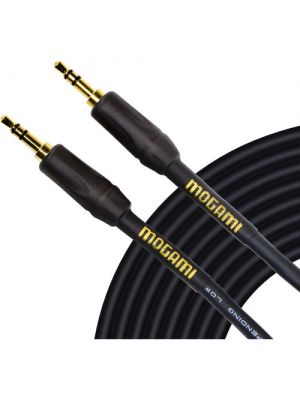 Mogami Gold 3.5mm TRS Male to 3.5mm TRS Male Stereo Audio Cable (6')