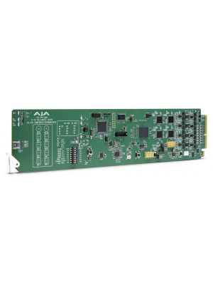 AJA openGear 8-Channel 3G-SDI Analog Audio Embedder/Disembedder with DashBoard Support