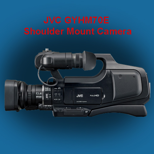 JVC launched new  shoulder mounted events camera GY-HM70E