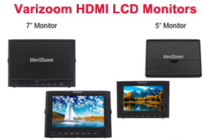 New 5" and 7" HDMI LCD Monitors from Varizoom