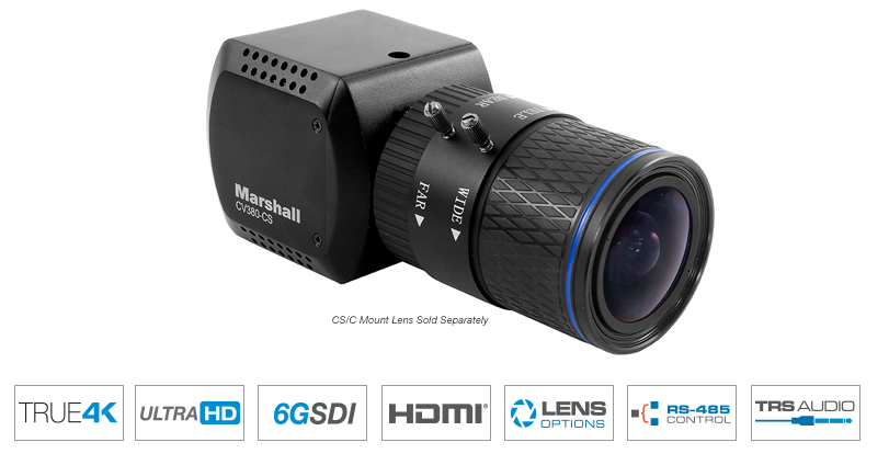 Marshall Electronics Showcases Miniature and Compact Cameras at ISE 2020