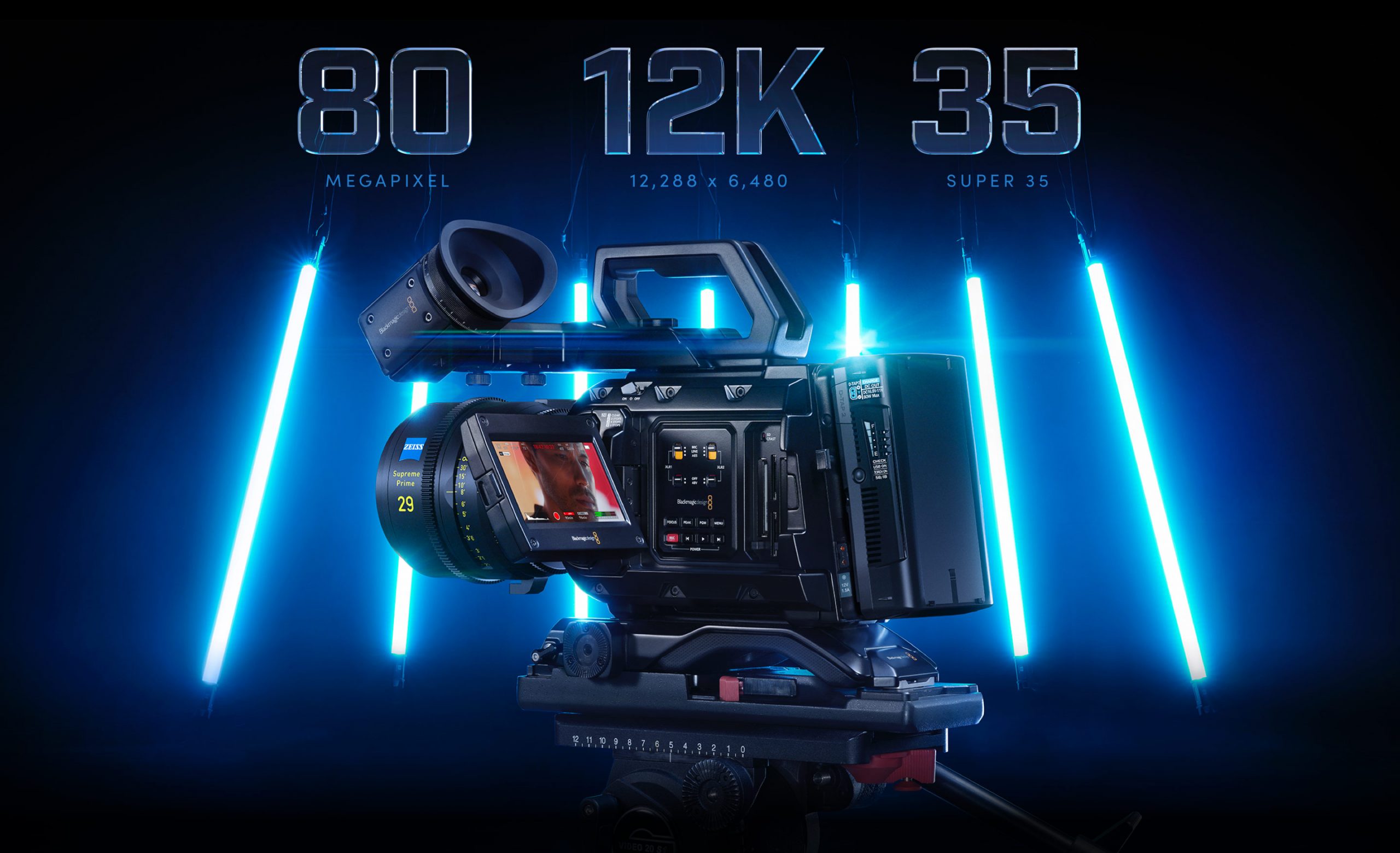 Blackmagic URSA Mini PRO 12K is now available. Brought to you by StreamPort Media in Dubai UAE United Arab Emirates.