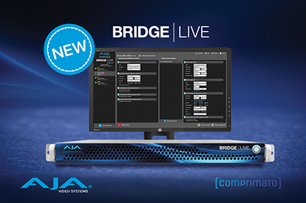 AJA Introduces BRIDGE LIVE