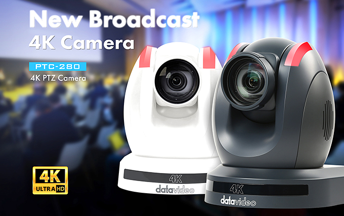 Datavideo Unveils PTC-280 4K PTZ Camera