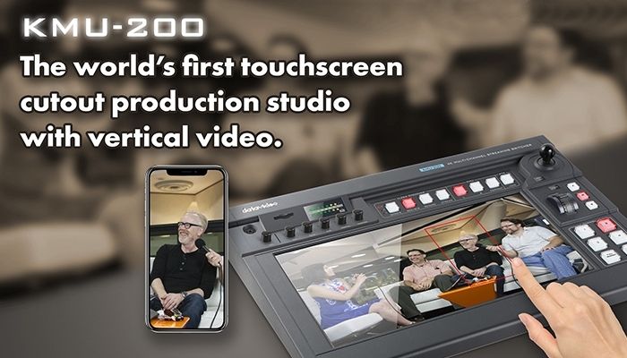 Datavideo KMU-200 - Production At Your Fingertips