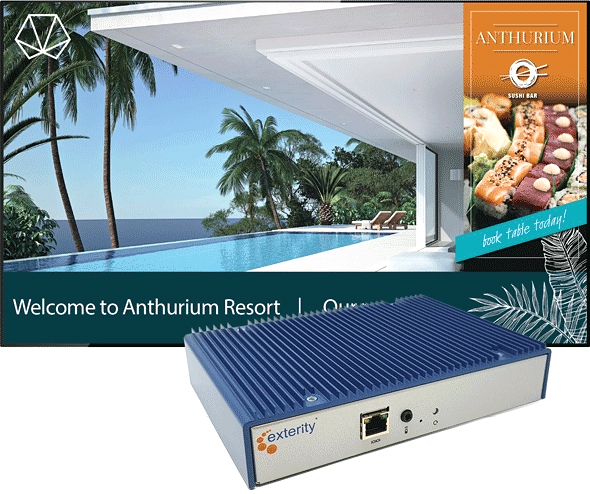 Exterity Releases Powerful New AvediaStream m9605 Media Player
